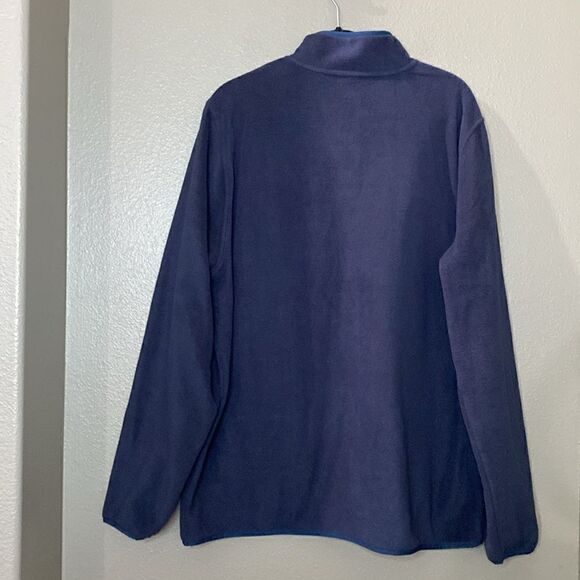 NWOT 32 Degrees Navy Blue Fleece Pullover Jacket Sweater - Picture 13 of 13